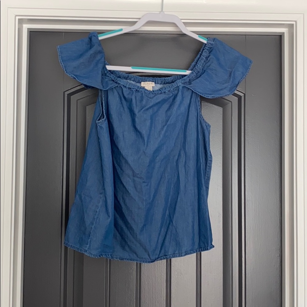 J crew off the shoulder top